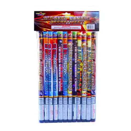 120 Shot Candle Assortment