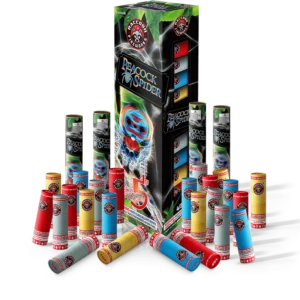 RA32408 RACCOON FIREWORKS PEACOCK SPIDER 5 INCH SHELL