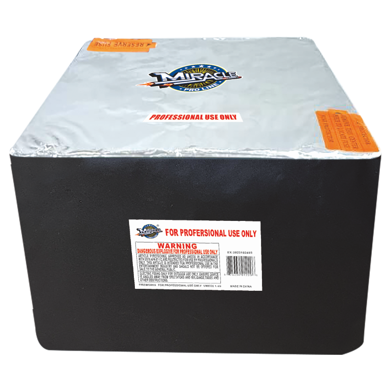MPL122 MIRACLE FIREWORKS 1.4G PRO LINE 100 SHOT THUNDER