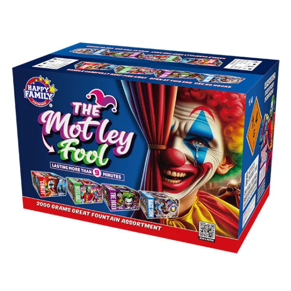 JL2503MF HAPPY FAMILY FIREWORKS MOTLEY FOOL FOUNTAIN