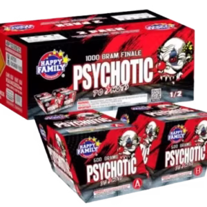 JL523055A/JL523055B HAPPY FAMILY FIREWORKS PSYCHOTIC  70 SHOTS
