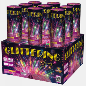 JT2602A KING COBRA FIREWORKS  GLITTERING ARRAY