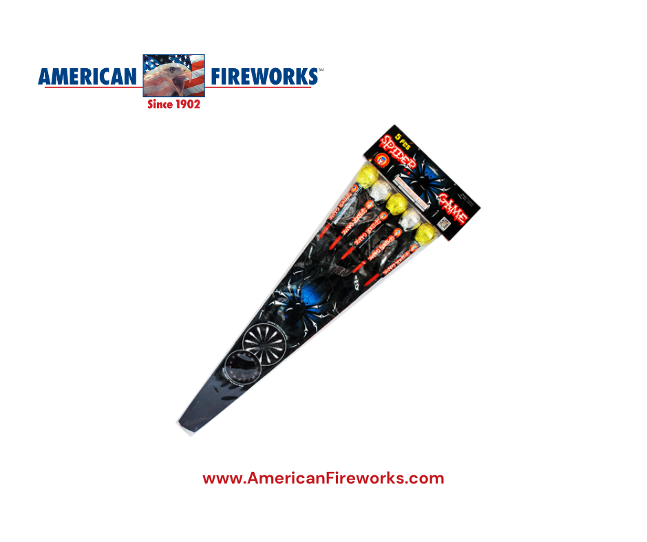 M2006 MAGNUS FIREWORKS SPIDER GAMES 5 PCS ROCKET