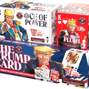 RA500304 RACCOON FIREWORKS TRUMP CARD